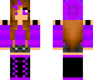 purple girl
