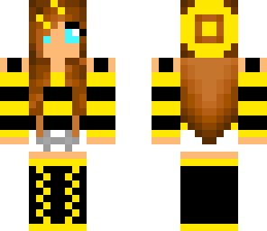 sexy bumble bee girl