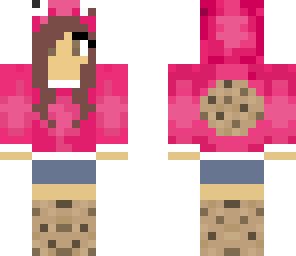edited pink cookie girl
