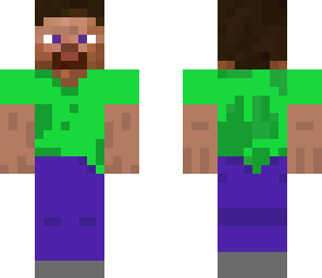 steve with a green shirt