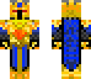 golden blue knight