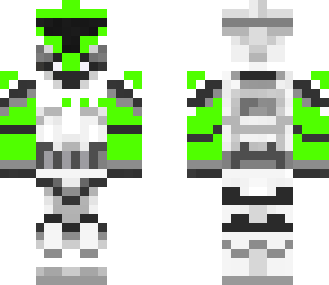 lime green clone trooper phase i