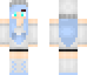 blue pastel girl