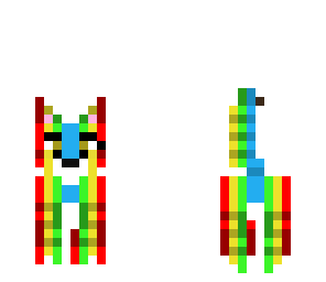 rainbow cat o' awesomeness