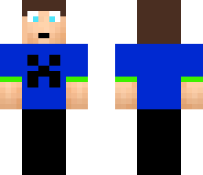 creeper shirt blue