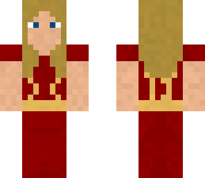 red french lady