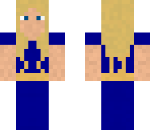 blue french lady