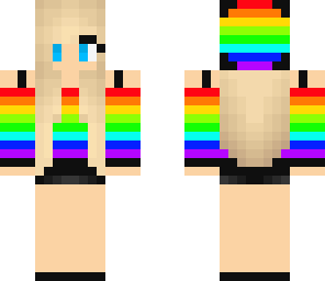 rainbow girl