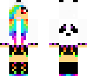 rainbow pandaaaaa girl