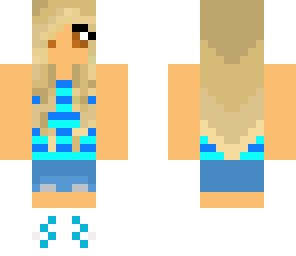 blue girl