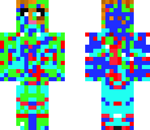 colorful man