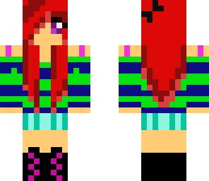 cute red girl