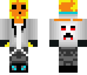 orange and yellow dj slime