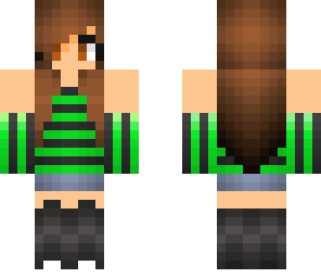 green girl