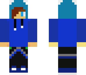 blue panda guy