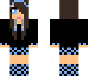 blue girl