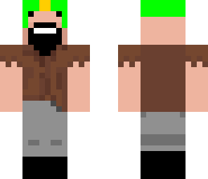 notch with luigi hat