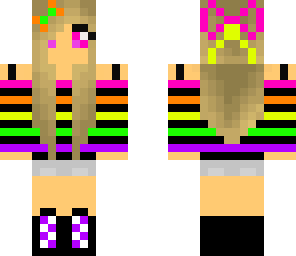 rainbow girl