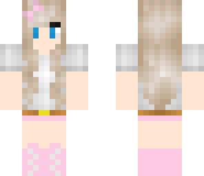 simple pink and grey girl