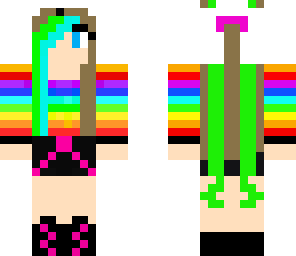 rainbow panda hoodie