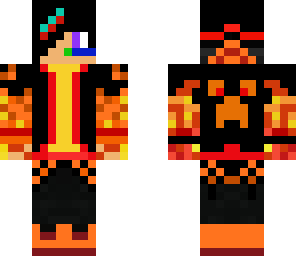 cool flame guy