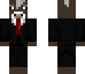 cow with suit