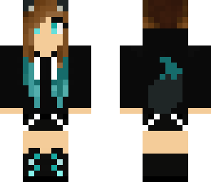 balck wolf girl