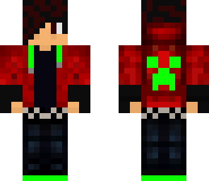 red-black hoodie