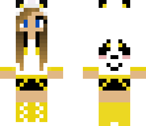 yellow panda girl