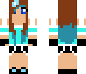 blue girl