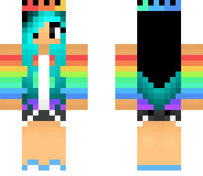 colorful girl