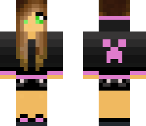 pink greeper girl