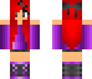 purple girl