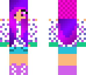 purple lady