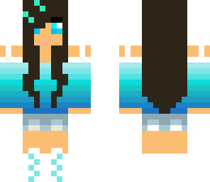 blue girl