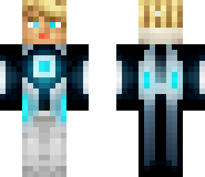 blue man