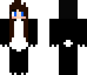 girl in pandaa onesie