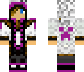 purple fighter boy