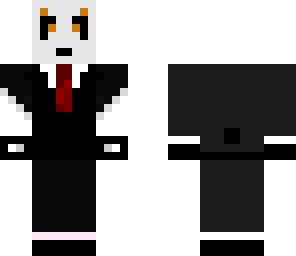 panda in a suit