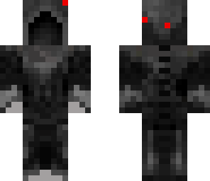 grim reaper with red magic sparks edit
