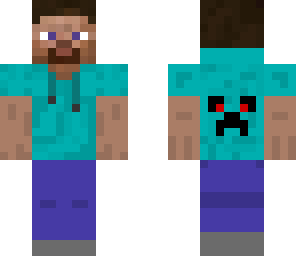 hoodie steve with headphones