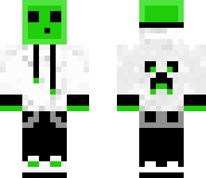 slime in a jacket and jeans