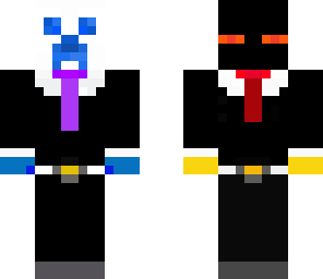 good and evil in a suit