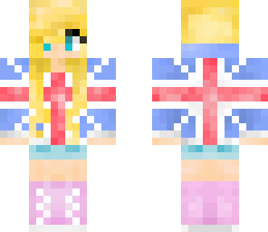 union jack hoodie girl