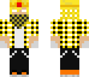 teenager as herobrine king