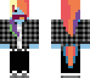 guy rainbow dash