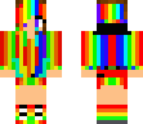 updated rainbow girl