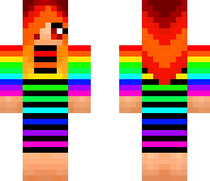 rainbow girl