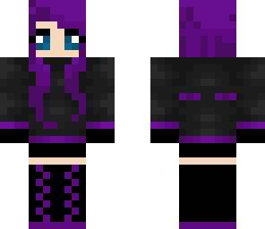 purple ender girl