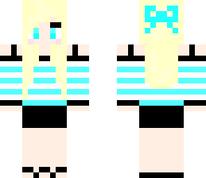casual blonde girl